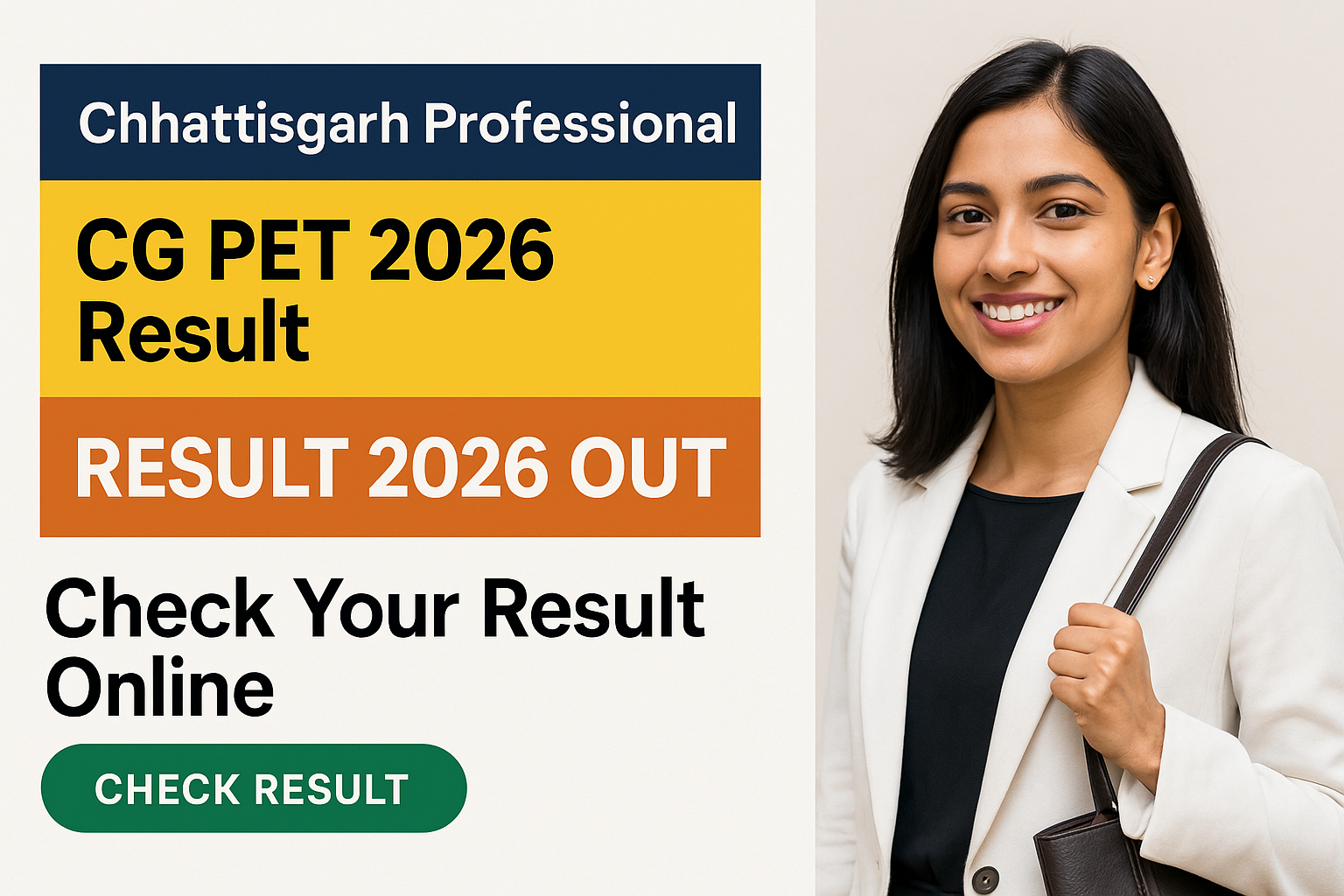 CG Vyapam CG PET 2026 result check online - Chhattisgarh Professional Examination Board (CG Vyapam) - Check Result 2026