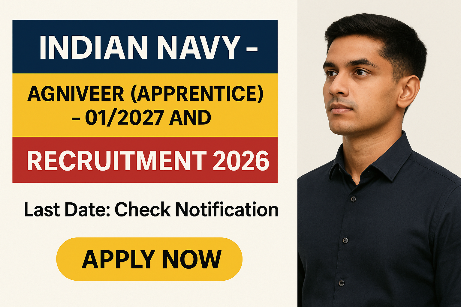 Indian Navy Agniveer SSR MR Recruitment 2026 - Indian Navy (Directorate of Manpower & Recruitment) - Apply Online 2026