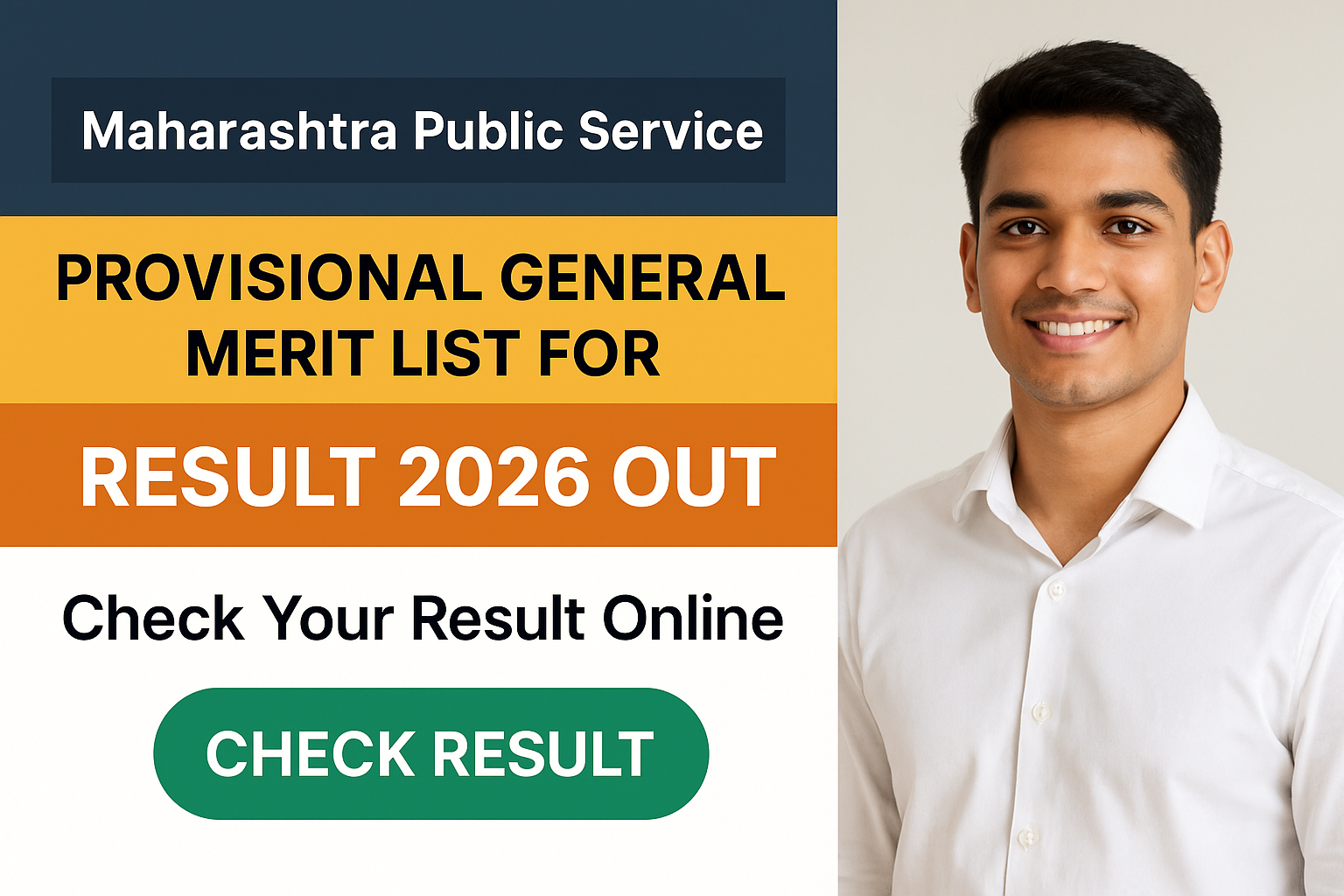 MPSC Provisional Merit List 2026 β Advt 130/2022 Released MPSC Provisional Merit List 2026 Out - Senior Assistant Director Group-A Posts Direct Check Link