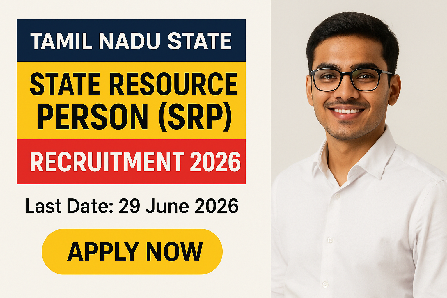 TNSRLM Resource Person Recruitment 2026 - Tamil Nadu State Rural Livelihoods Mission Recruitment 2026