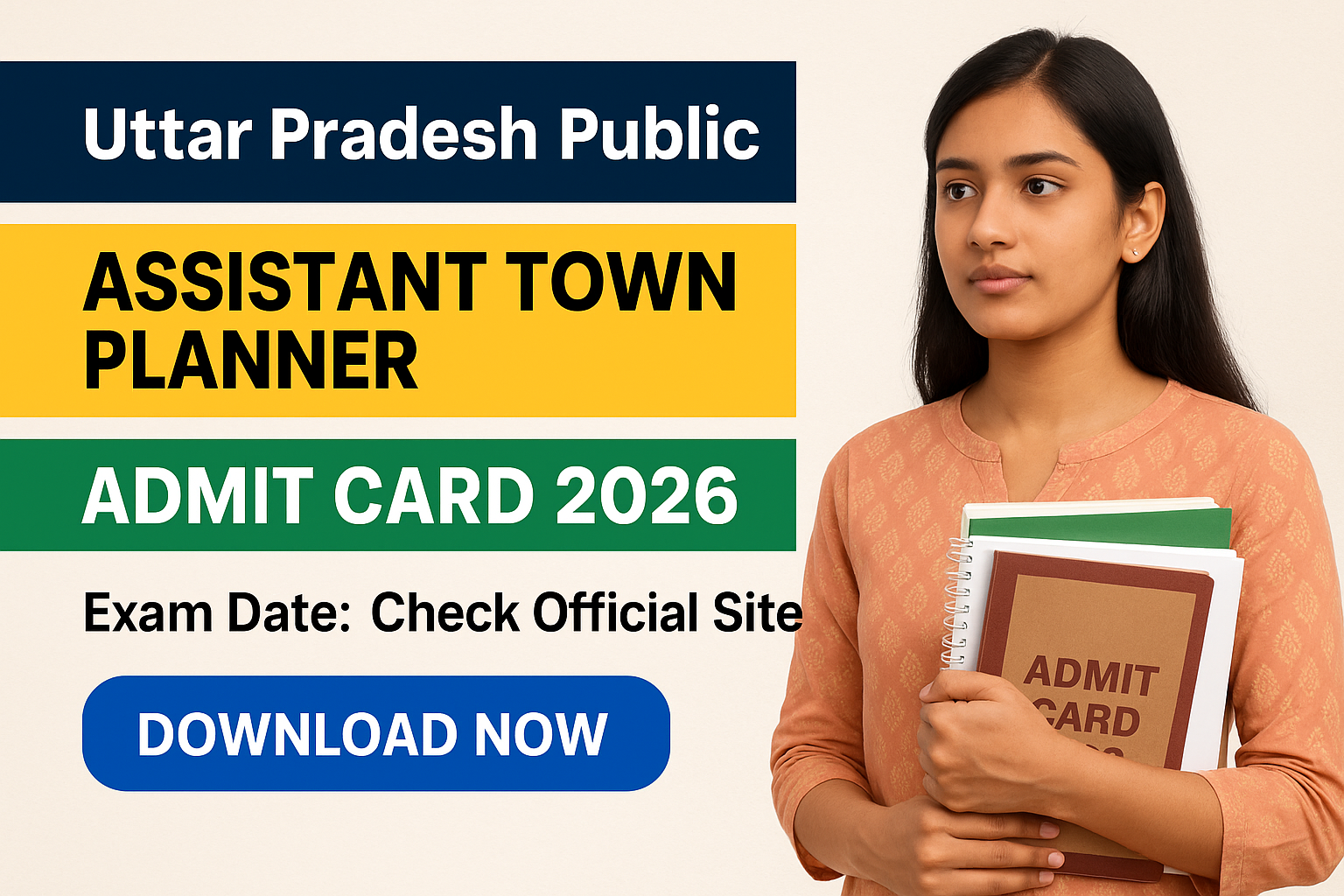 UPPSC Assistant Town Planner Admit Card 2026 - Uttar Pradesh Public Service Commission (UPPSC) Recruitment 2026