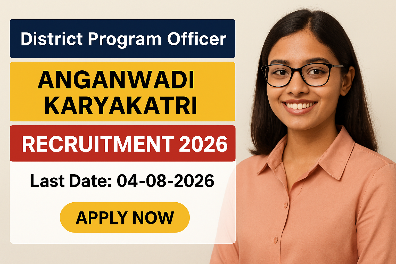 Barabanki Anganwadi Karyakatri Recruitment 2026 - District Program Officer, Barabanki Recruitment 2026