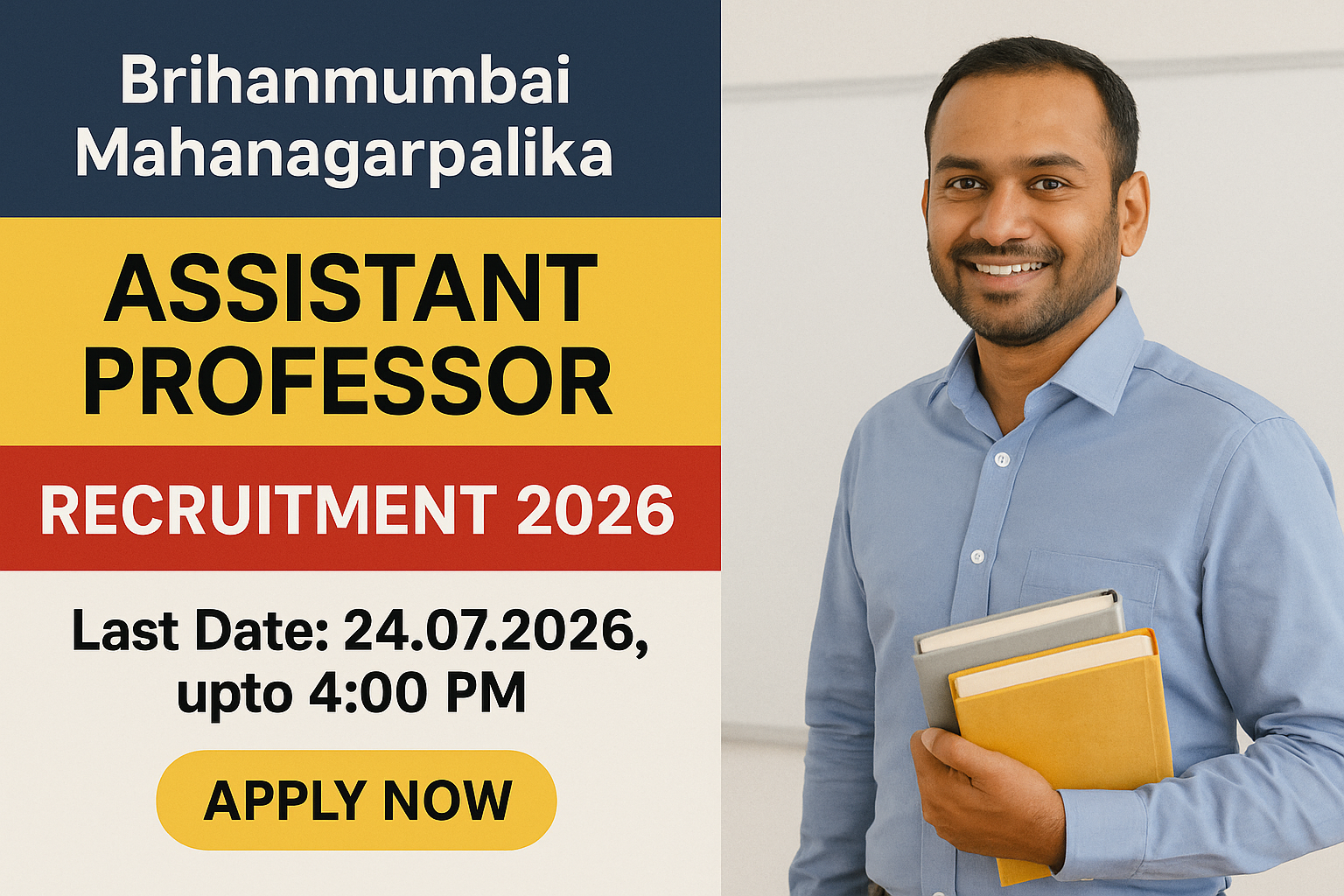 LTMG Assistant Professor Recruitment 2026 - Brihanmumbai Mahanagarpalika (MCGM) - LTMG Hospital & Medical College, Sion Recruitment 2026