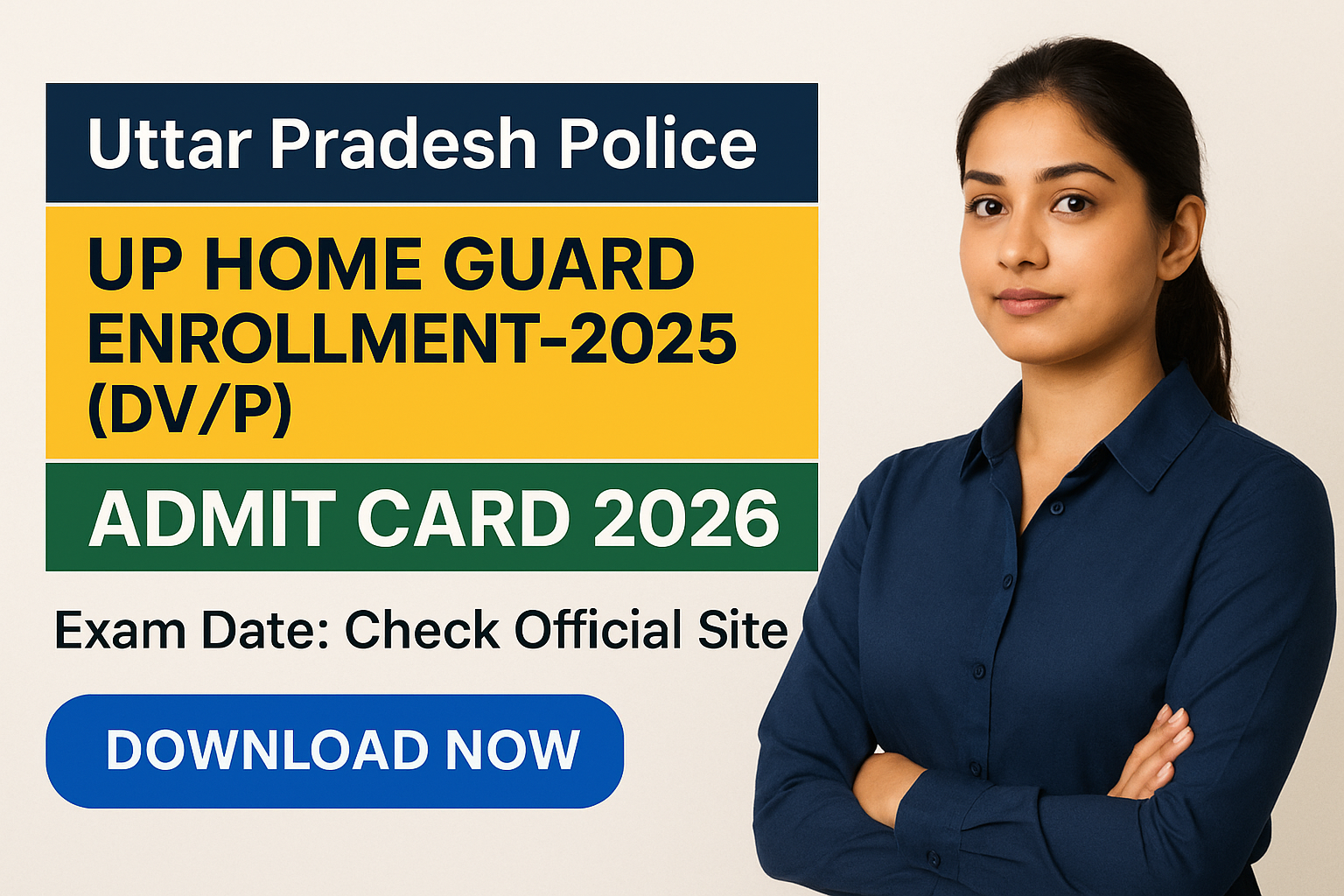 UP Home Guard DV/PST admit card download 2026 - Uttar Pradesh Police Recruitment and Promotion Board (UPPRPB) Recruitment 2026